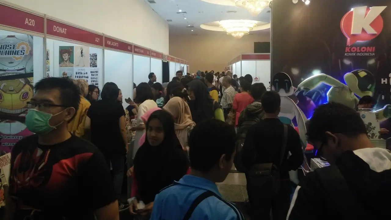 Selain Komikus, 'Cosplayer' Juga Ramaikan ComicFest ID 2016