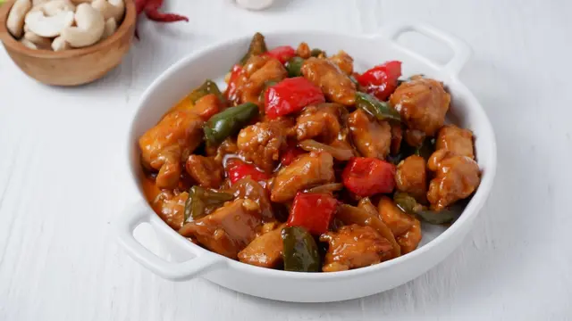 tumis ayam kung pao chicken saus tiram