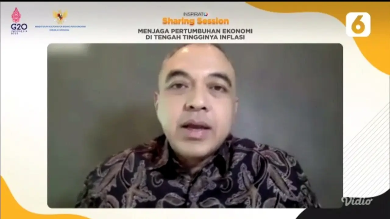 Bupati Tangerang Ahmed Zaki Iskandar dalam acara Inspirato Sharing Session Liputan6.com, Kamis (22/9/2022)