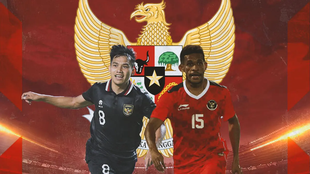 Timnas Indonesia - Witan Sulaeman dan Ricky Kambuaya