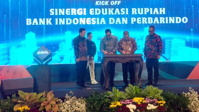 Bank Indonesia dan Perhimpunan Bank Perekonomian Rakyat Indonesia (PERBARINDO) telah menggelar acara kick off Edukasi Cinta Bangga Paham (CBP) Rupiah