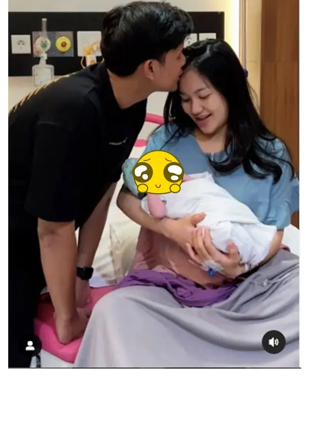 7 Momen Istri Ibnu Wardani Melahirkan Anak Pertama, Penuh Haru Bahagia