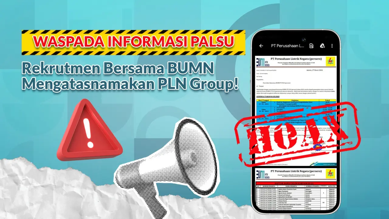 PLN ingatkan masyarakat untuk waspadai penipuan lowongan kerja
