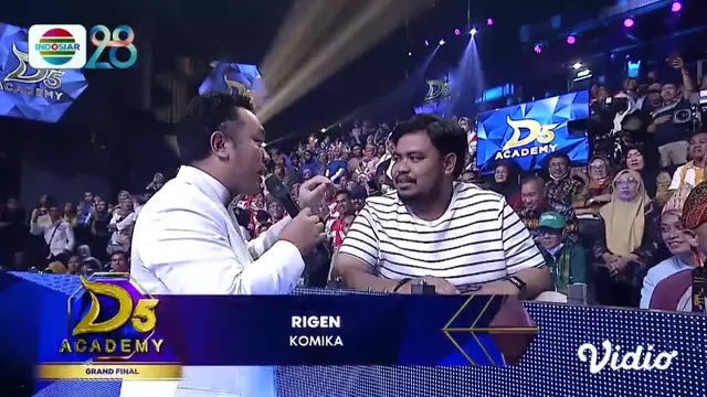Komika Rigen Hadir Langsung di Studio 5 INDOSIAR Dukung Eby