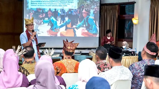 Menparekraf Sandiaga Uno