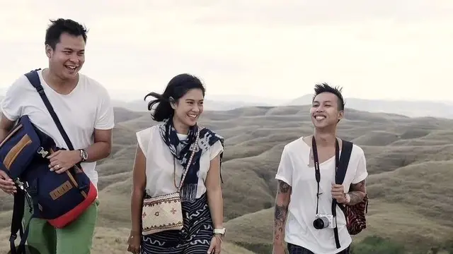 Dian Sastrowardoyo bersama Ryan Ogilvy (Instagram/therealdisastr)