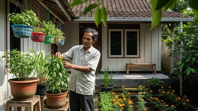 Ide Kebun Sayur Sederhana untuk Usia 60 Tahun ke Atas