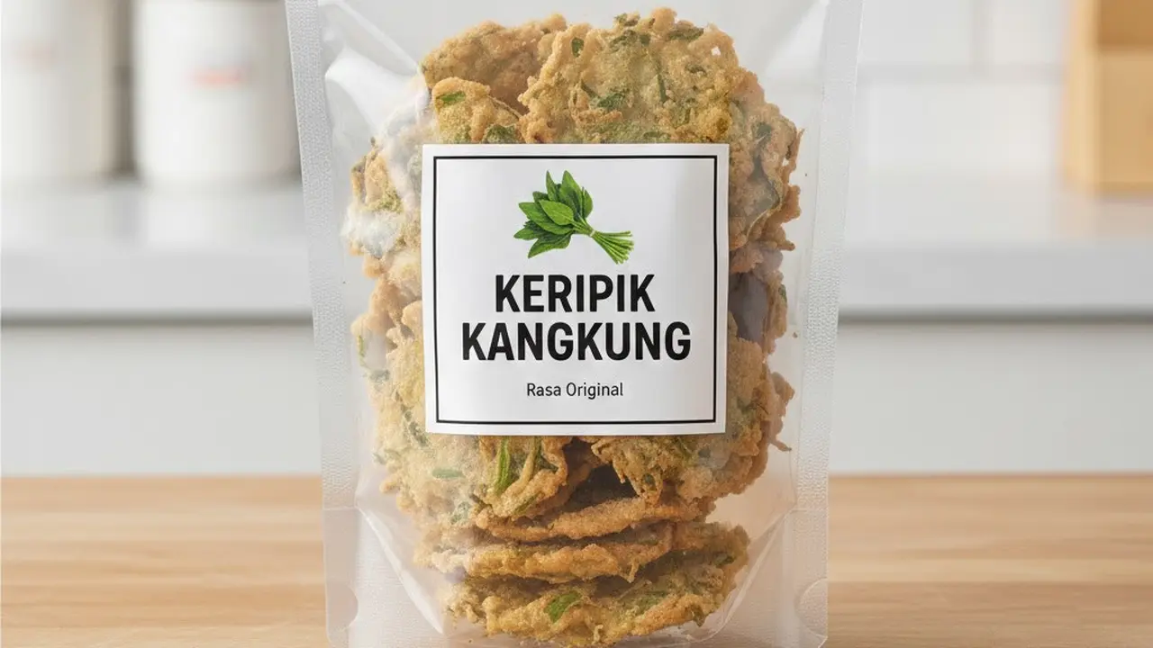 keripik kangkung