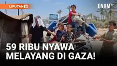 Lebih dari 59.000 warga Palestina dilaporkan tewas sejak pecahnya konflik di Jalur Gaza pada 7 Oktober 2023. Dalam 24 jam terakhir saja, 134 jenazah dipindahkan ke rumah sakit dan lebih dari seribu orang terluka akibat serangan udara dan tembakan yan...