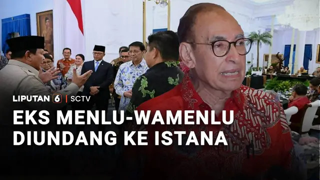 Presiden Undang Puluhan Eks Menteri dan Wamen Luar Negeri ke Istana, Bahas Apa?