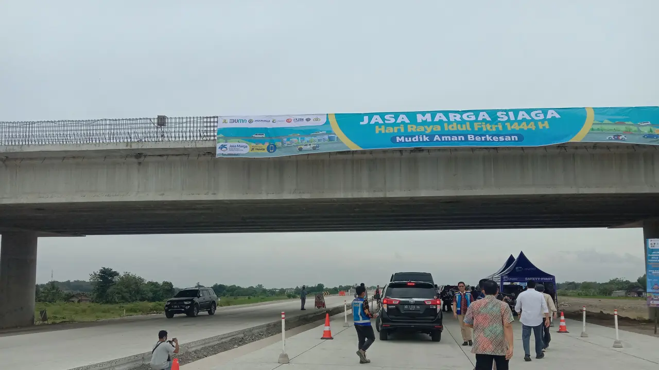 Jalan Tol Solo-Yogya. Foto: Maulandy/Liputan6.com