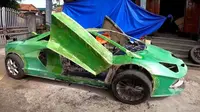 Lamborghini terbuat dari kardus (Nhet TC/ Youtube)