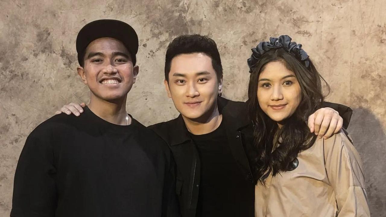 Rio Motret, Kaesang Pangarep, dan Erina Gudono. (Foto: Dok. Instagram @riomotret)