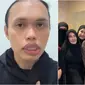 Kontroversi Wanda Hara pakai cadar di kajian ustaz Hanan Attaki. (sumber: Instagram/ayah_amanah)