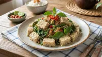 Resep Tempe Urap Kemangi, Lauk Sederhana yang Bikin Lahap Makan