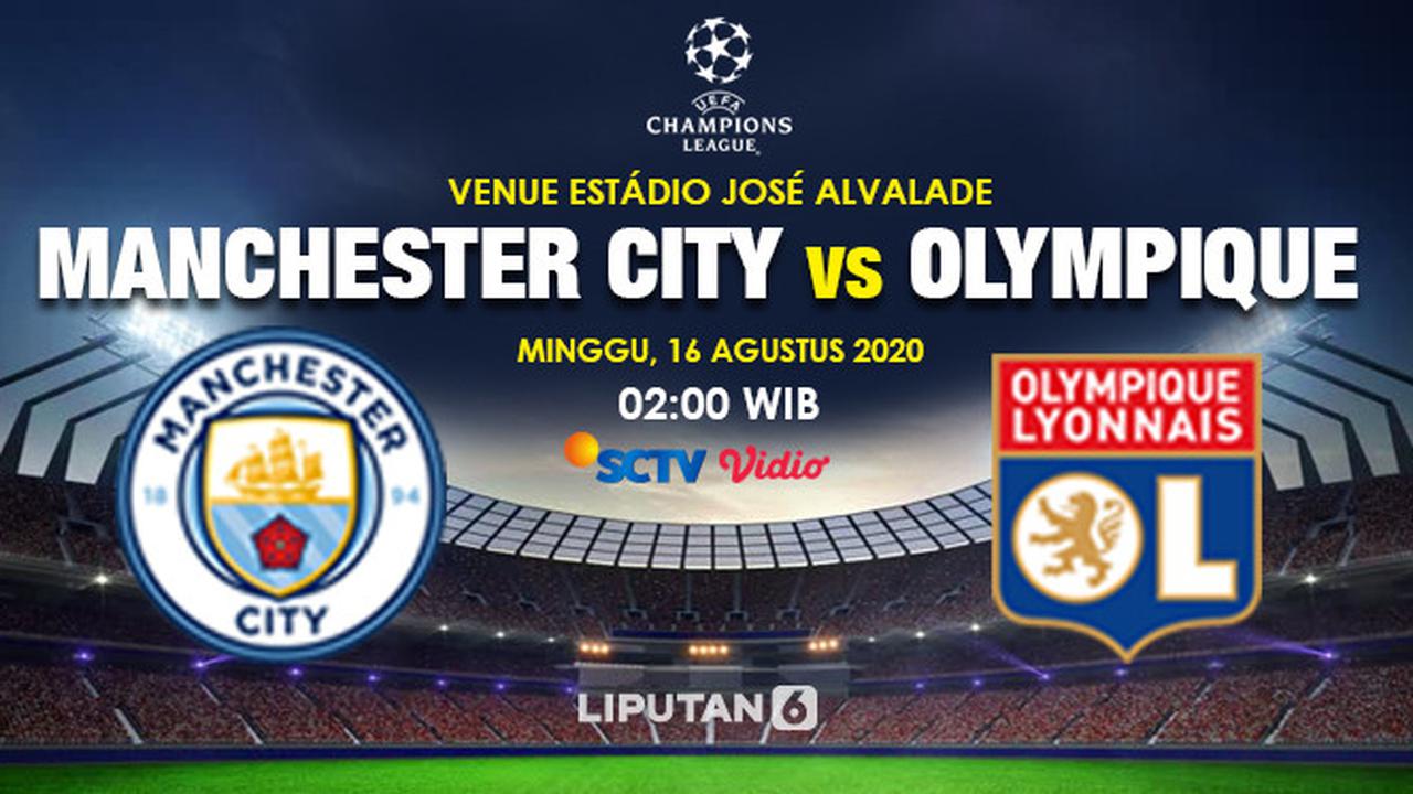 Prediksi Manchester City Vs Olympique Lyonnais