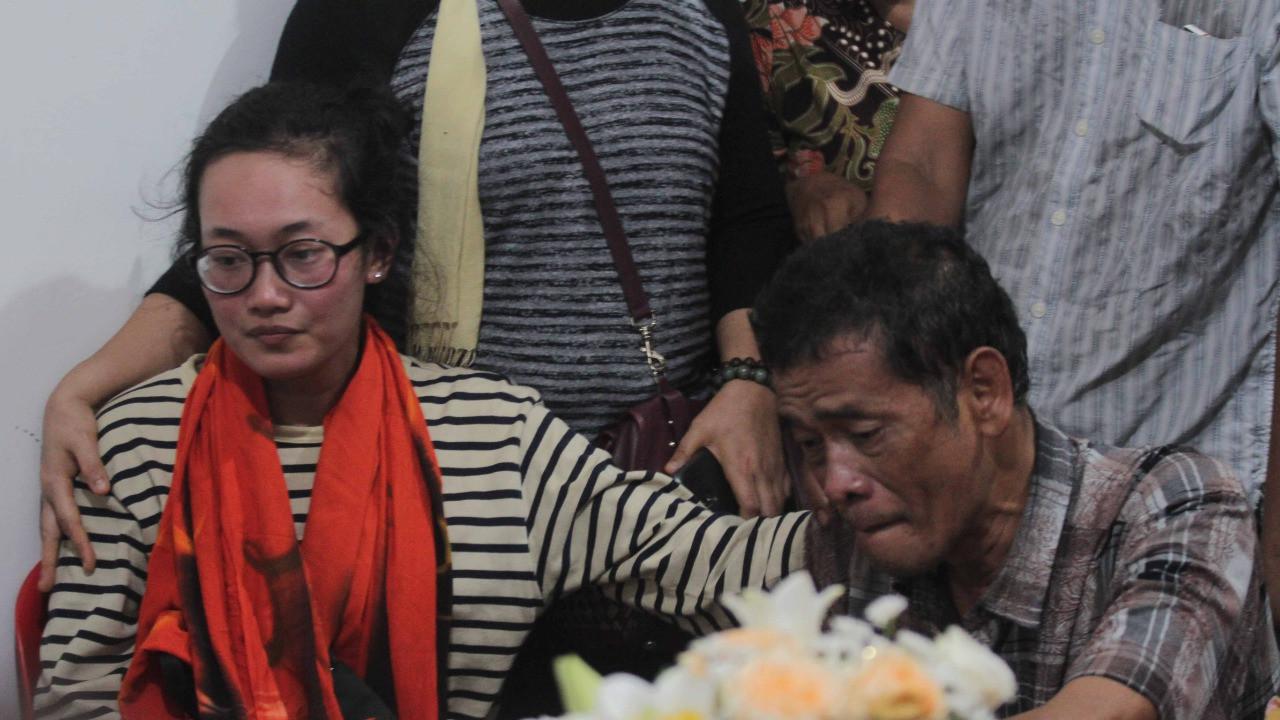 Duka keluarga korban gempa Palu di Medan