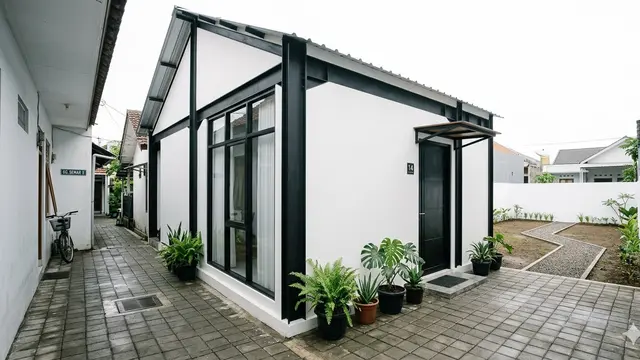 Contoh Rumah di Gang Sempit 2 Meter. Gemini