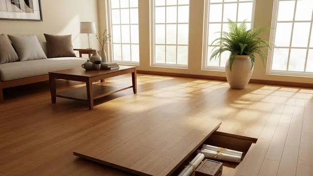 Laci Papan Lantai yang Dapat Diangkat (The Raised Floor Panel Drawer)