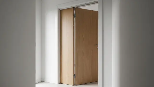 Model Pintu Lipat untuk Ruangan Sempit (AI Generated)