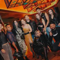 Tamu artis di pesta ulang tahun Bunga Citra Lestari ke-39. (Sumber: Instagram/amingisback)