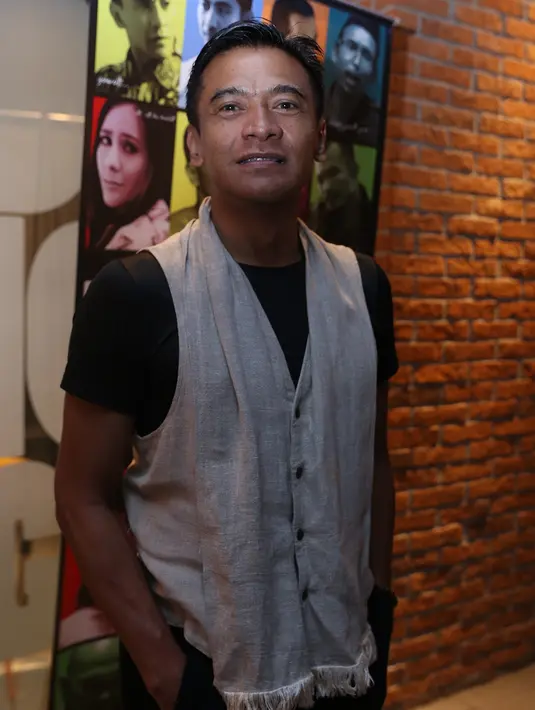 Aktor 49 tahun itu mengaku alur filmnya menjadi kaku dan tidak sesuai  dengan apa yang telah dikerjakan kru film. (Andy Masela/Bintang.com)