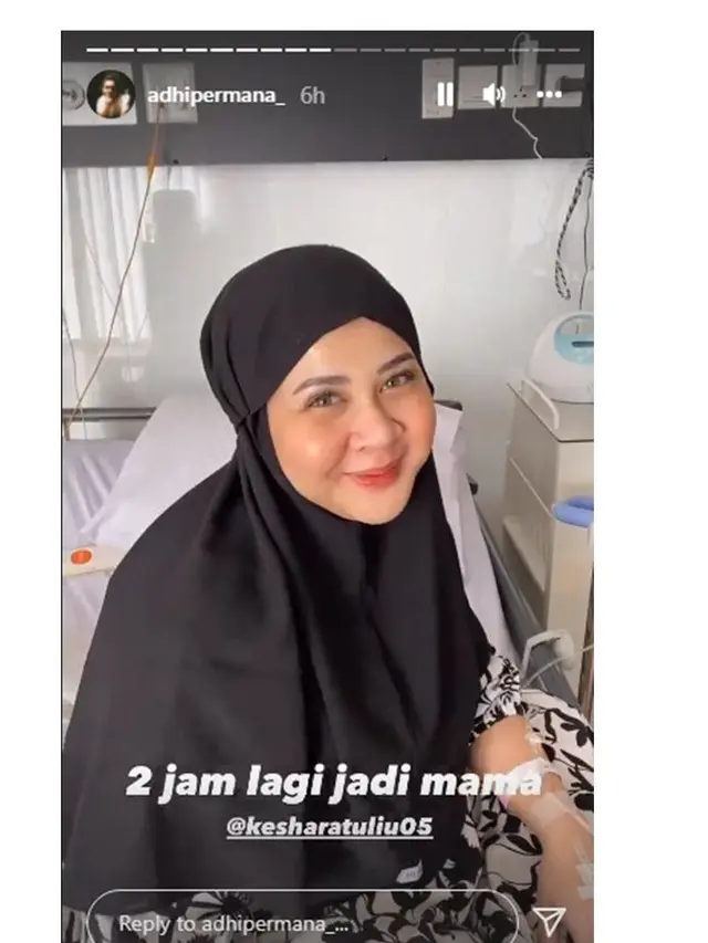 8 Momen Kesha Ratuliu Melahirkan Anak Pertama, Penuh Haru Bahagia