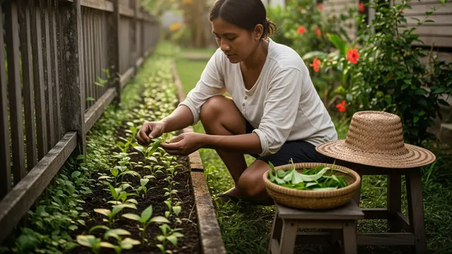 Inspirasi Taman Sayur Produktif untuk Komunitas Ibu Rumah Tangga