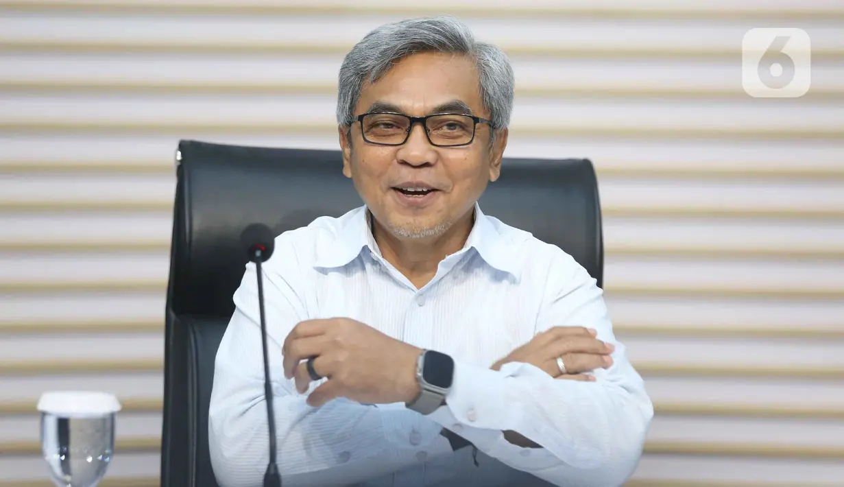 Ketua Komisi Pemberantasan Korupsi (KPK), Setyo Budiyanto, sesaat sebelum memberikan keterangan terkait Operasi Tangkap Tangan (OTT) di Kantor Imigrasi Jakarta Barat, Gedung Merah Putih KPK, Jakarta, Kamis (4/6/2026). (Liputan6.com/Helmi Fithriansyah)