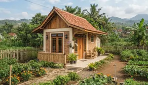 8 Model Rumah di Pinggir Kebun yang Sederhana dan Hemat Biaya,  Asri dan Nyaman untuk Slow Living