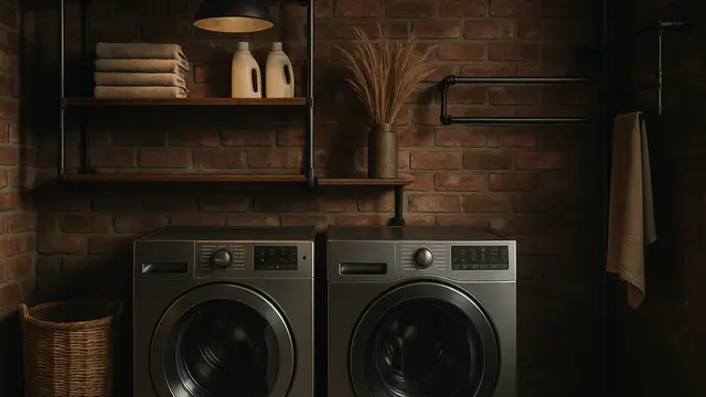 Laundry Room Minimalis tapi Estetik (Foto: ChatGPT)