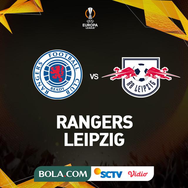 Liga Europa - Rangers Vs Leipzig