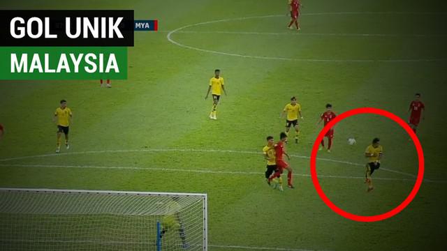 Berita video momen gol unik Malaysia saat mengalahkan Myanmar di Grup A Piala AFF 2018, Sabtu (24/11/2018).