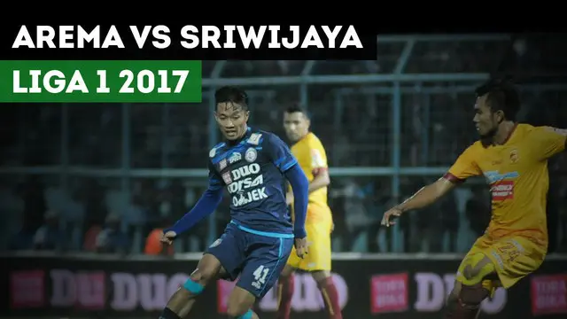 VIDEO: Dendi Santoso Cetak 2 Gol, Arema FC Kalahkan Sriwijaya FC