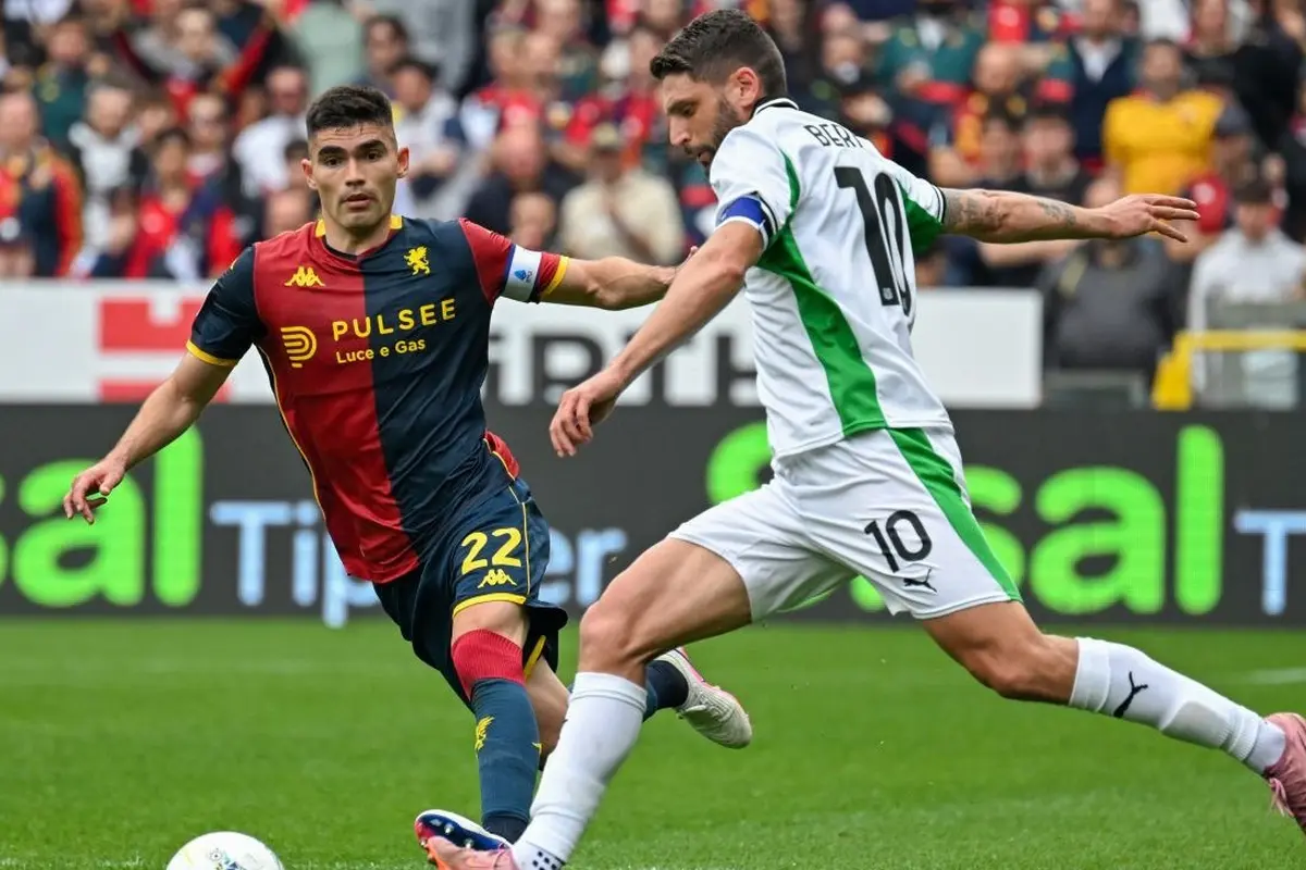 Genoa vs Sassuolo, Serie A Liga Italia