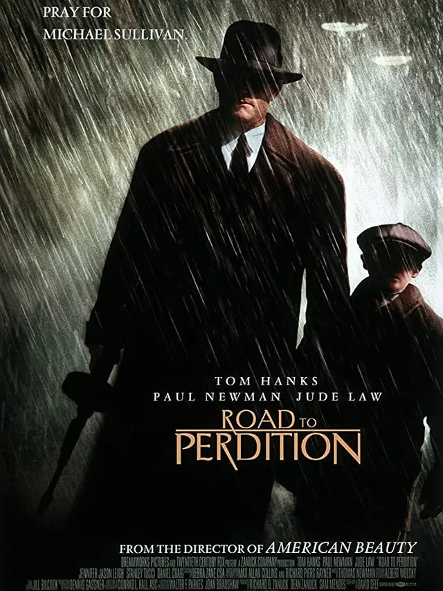 Poster film Road to Perdition. (Foto: IMDb/ Dok. DreamWorks Pictures)