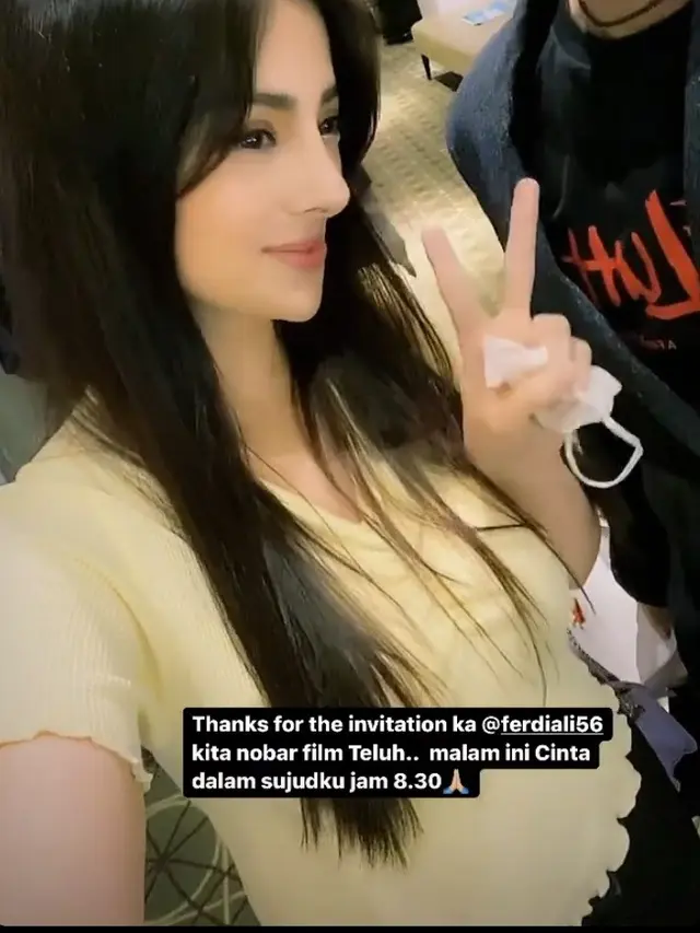 Ferdi Ali dan Sarah Samantha (Foto: Instagram/@saraminti)