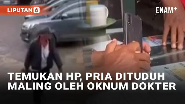 VIDEO: Pria Dituduh Curi HP oleh Oknum Dokter di Palembang, Dimaki Saat Angkat Telepon Pemilik
