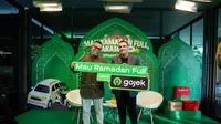 Head of Marketing Gojek Bharat Buxani dalam konferensi pers, Jumat (8/3/2025). (Dok GoTo)