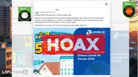 Informasi hoaks ini beredar luas di media sosial, khususnya Facebook. Tautan tersebut menjanjikan diskon tarif listrik 50 persen untuk pelanggan listrik pada periode Januari-Februari 2025.