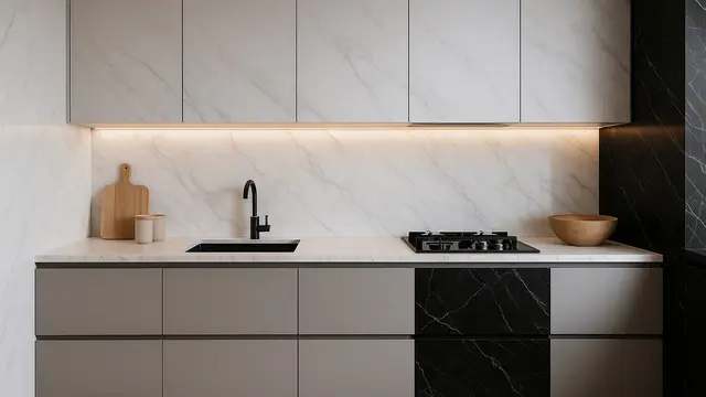 Ide Dapur dengan Dinding Keramik 2025