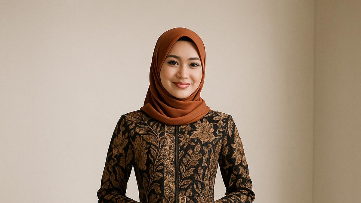Gamis Batik Cocok dengan Warna Jilbab Apa? Ini 8 Inspirasi Padu Padannya di 2025