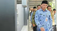 Gubernur DKI Basuki Tjahaja Purnama atau Ahok (Liputan6.com/Herman Zakharia)