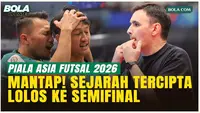 Komentar Hector Souto usai Timnas Futsal indonesia Lolos ke Semifinal Piala Asia 2026