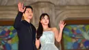 Song Song Couple juga dilaporkan jika mereka tidak segan-segan untuk memperlihatkan kemesraannya. (JUNG YEON-JE/AFP)