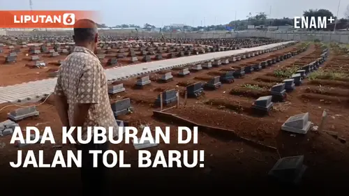 VIDEO: Viral! Ribuan Kuburan di Tengah Jalan Tol