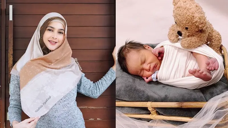 6 Potret Rasheed Ravindra Radinal, Bayi Nabila Syakieb yang Imut dan Tampan