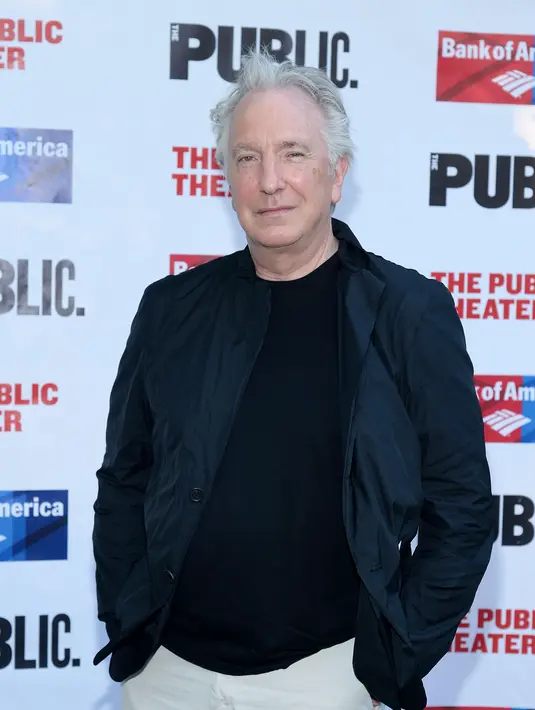 Alan Rickman sudah malang melintang didunia peran,terutama teater. (AFP/Bintang.com)