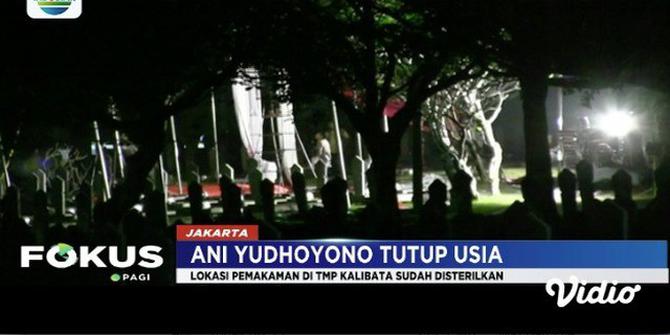Jelang Pemakaman Ani Yudhoyono, TMP Kalibata Disterilkan