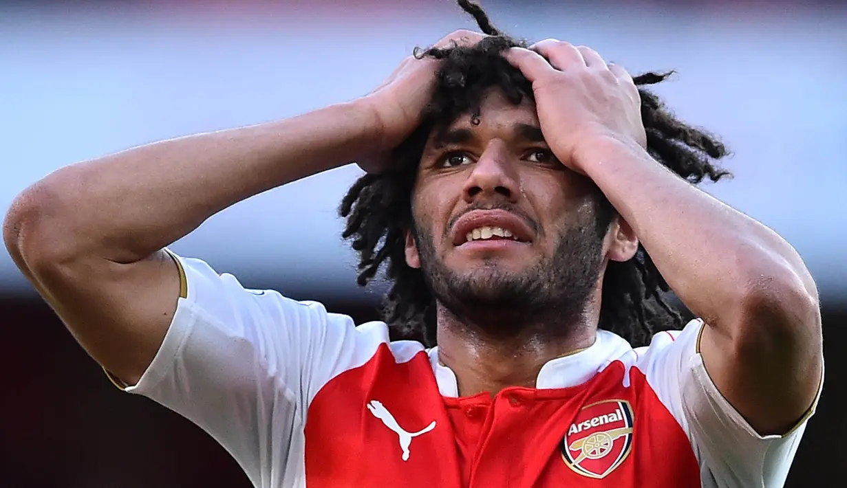 4. Mohamed Elneny (Arsenal) - Mesir. (AFP/Ben Stansall)